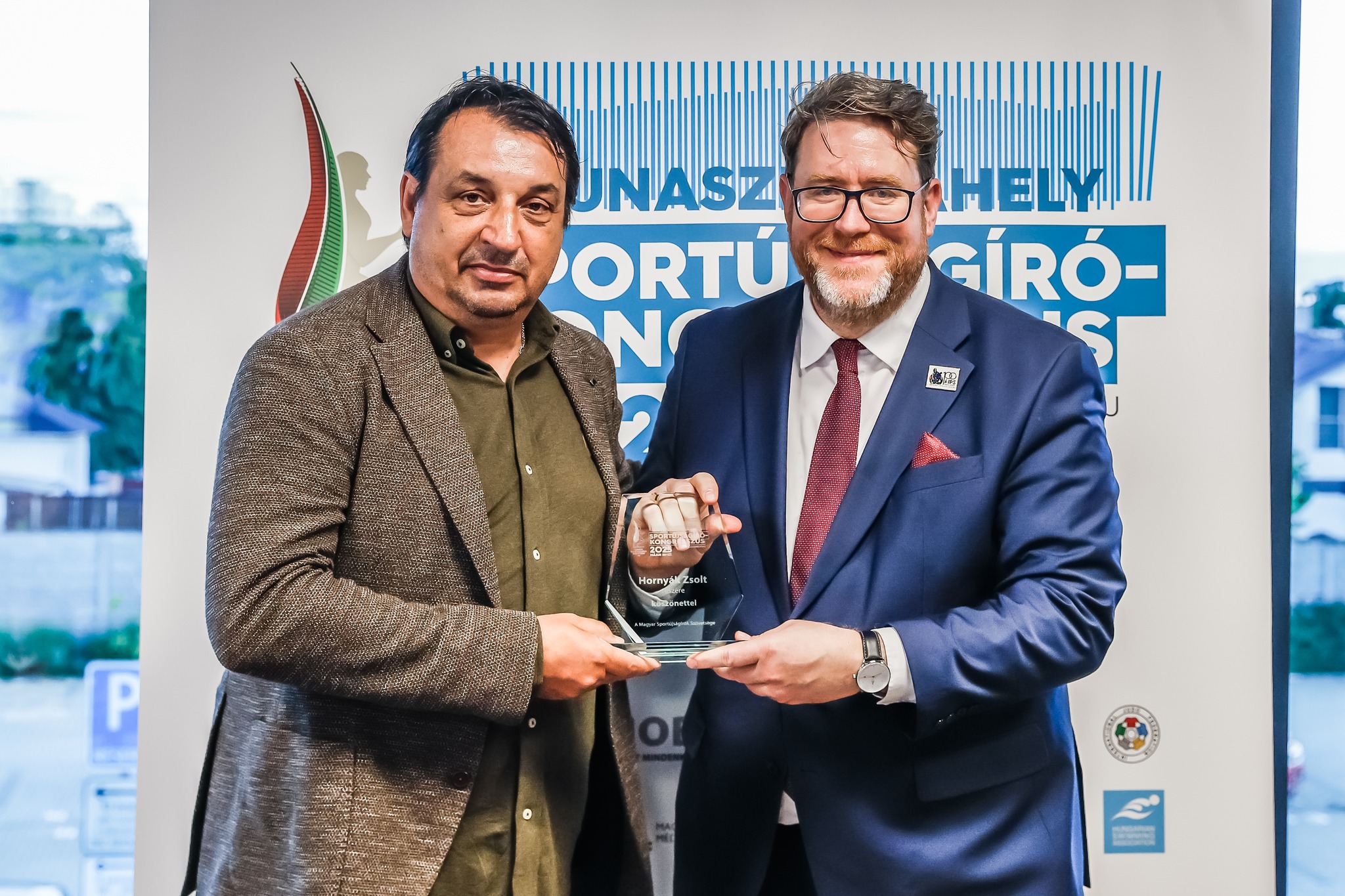 Hornyák Zsolt is ellátogatott a Magyar Sportújságírók Szövetségének dunaszerdahelyi kongresszusára