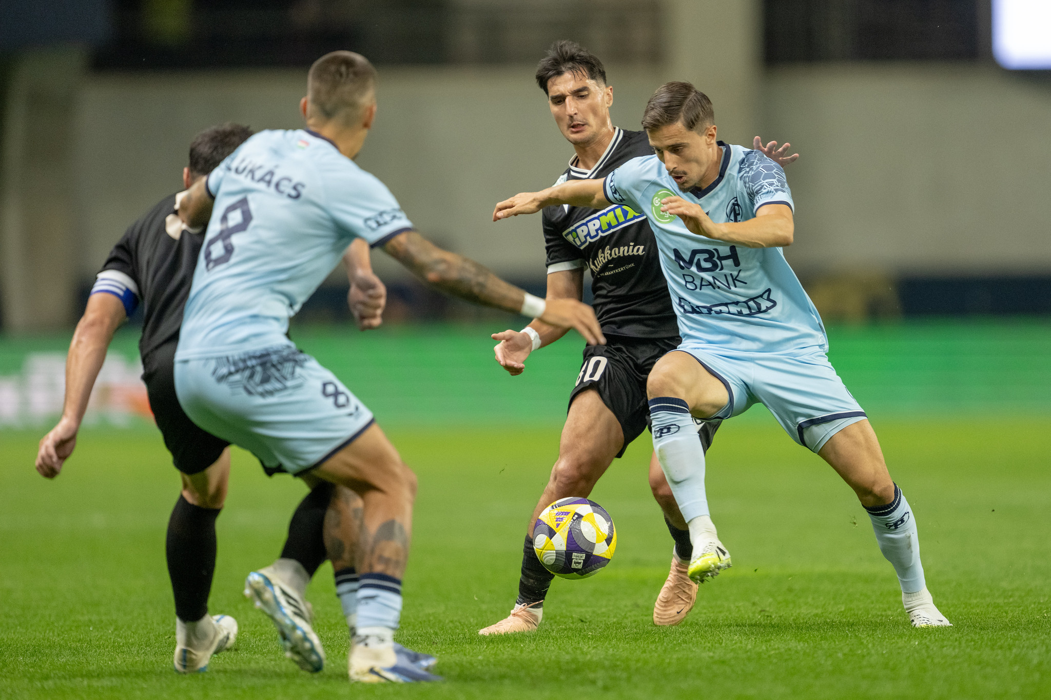 Erősen vitatható büntető után eredményes győri catenaccio