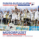 Puskás Kupa 2014 műsorfüzet